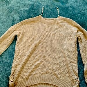 Pink republic / sweater / cream
